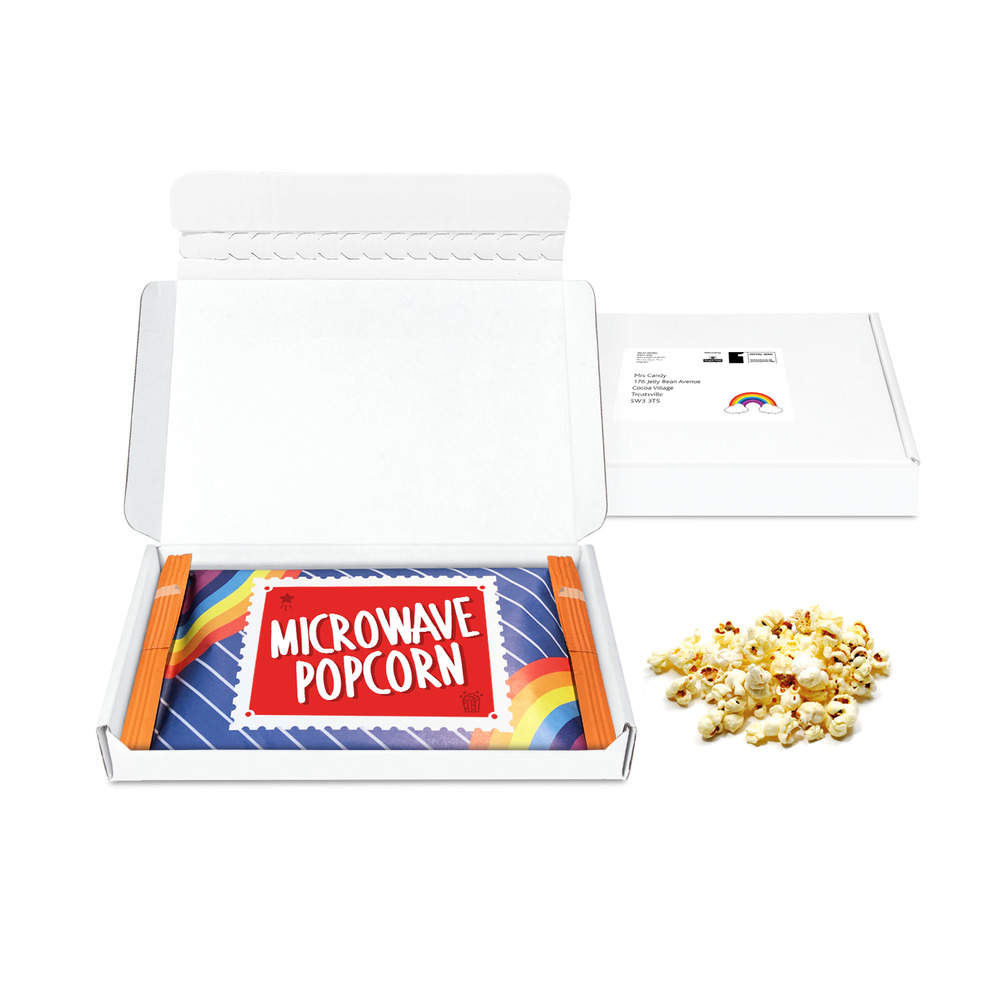 Mini Postal Box - Microwave Popcorn